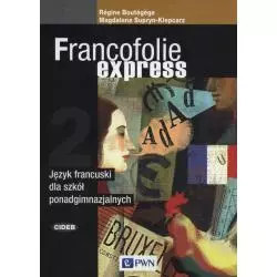 FRANCOFOLIE EXPRESS 2 PODRĘCZNIK JĘZYK FRANCUSKI - PWN