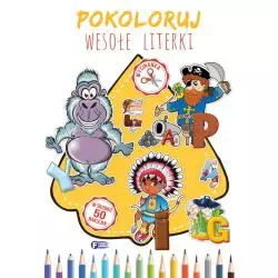 POKOLORUJ WESOŁE LITERKI - Fenix