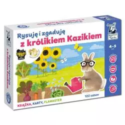 RYSUJĘ I ZGADUJĘ Z KRÓLIKIEM KAZIKIEM KAPITAN NAUKA 4-5 LAT - Edgard