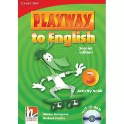PLAYWAY TO ENGLISH 3 ACTIVITY BOOK WITH CD-ROM - Cambridge University Press