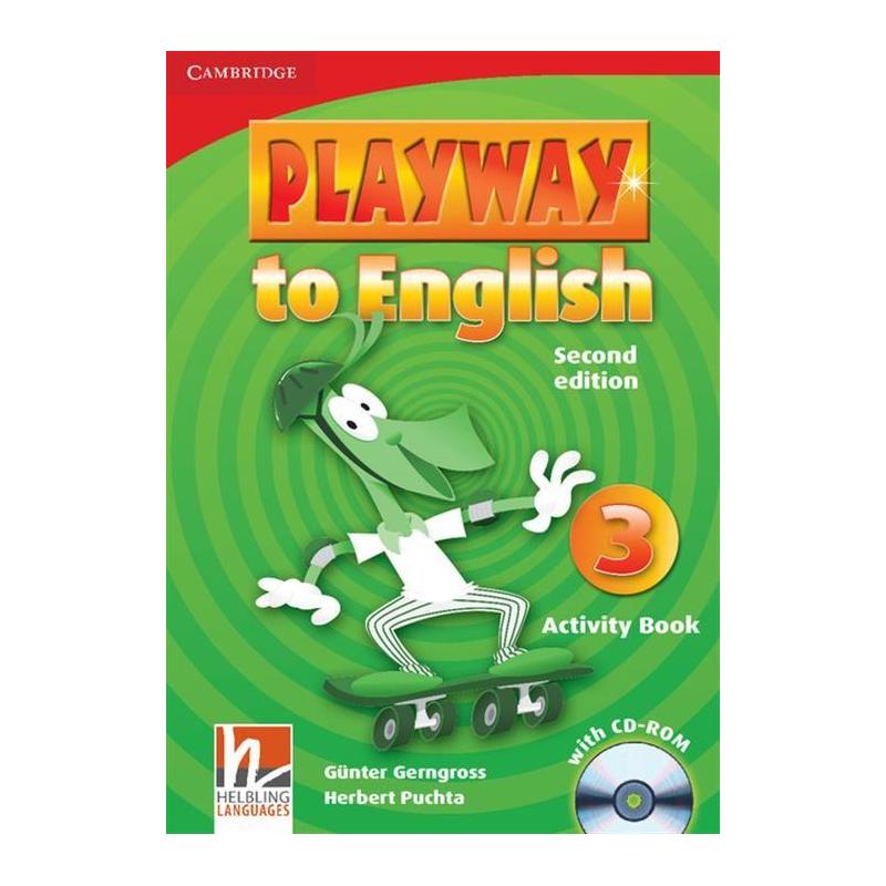 PLAYWAY TO ENGLISH 3 ACTIVITY BOOK WITH CD-ROM