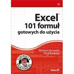 EXCEL. 101 FORMUŁ GOTOWYCH DO UŻYCIA - Helion