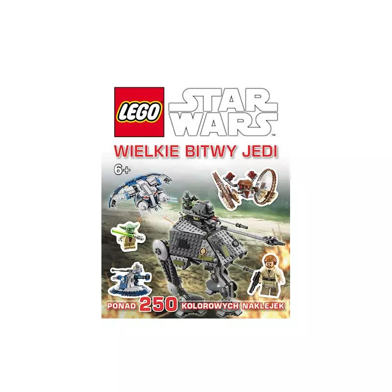 WIELKIE BITWY JEDI LEGO STAR WARS 6+ - Ameet