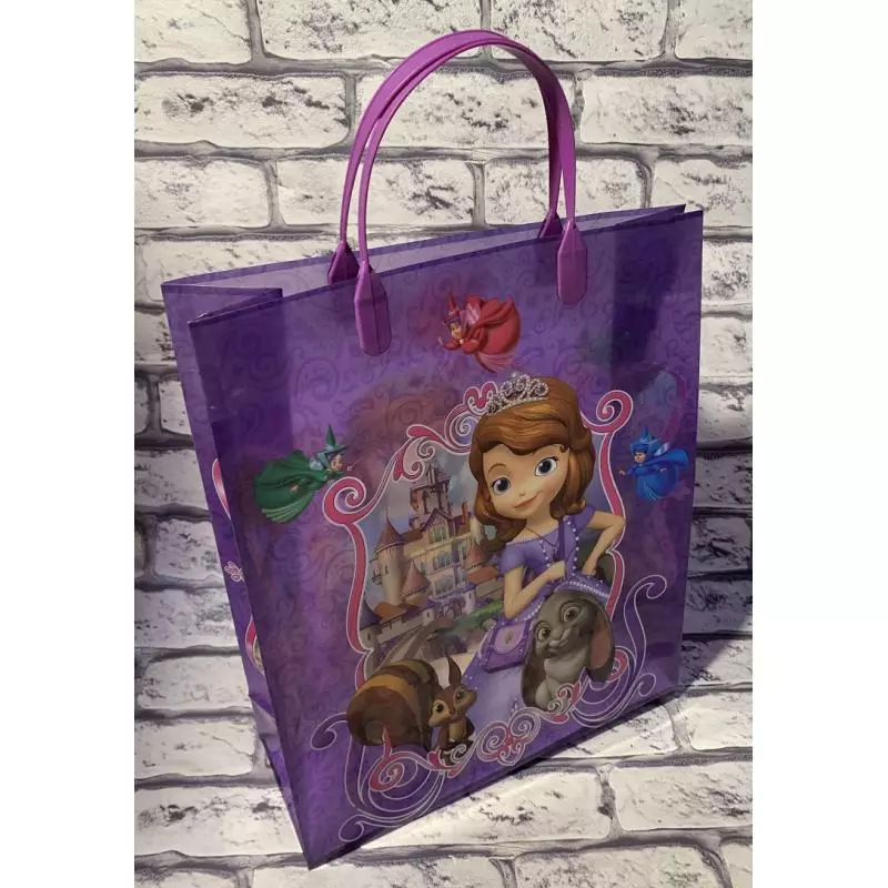 TOREBKA PREZENTOWA JEJ WYSOKOŚĆ ZOSIA DISNEY 30 X 27 X 8CM - PartyDeco