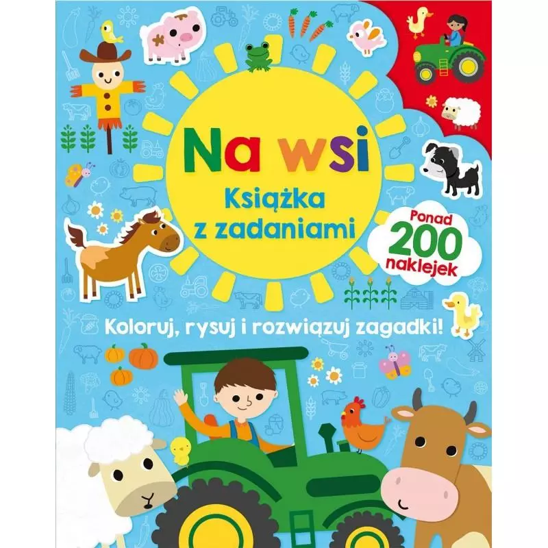 NA WSI. KSIĄŻKA Z NAKLEJKAMI - Olesiejuk