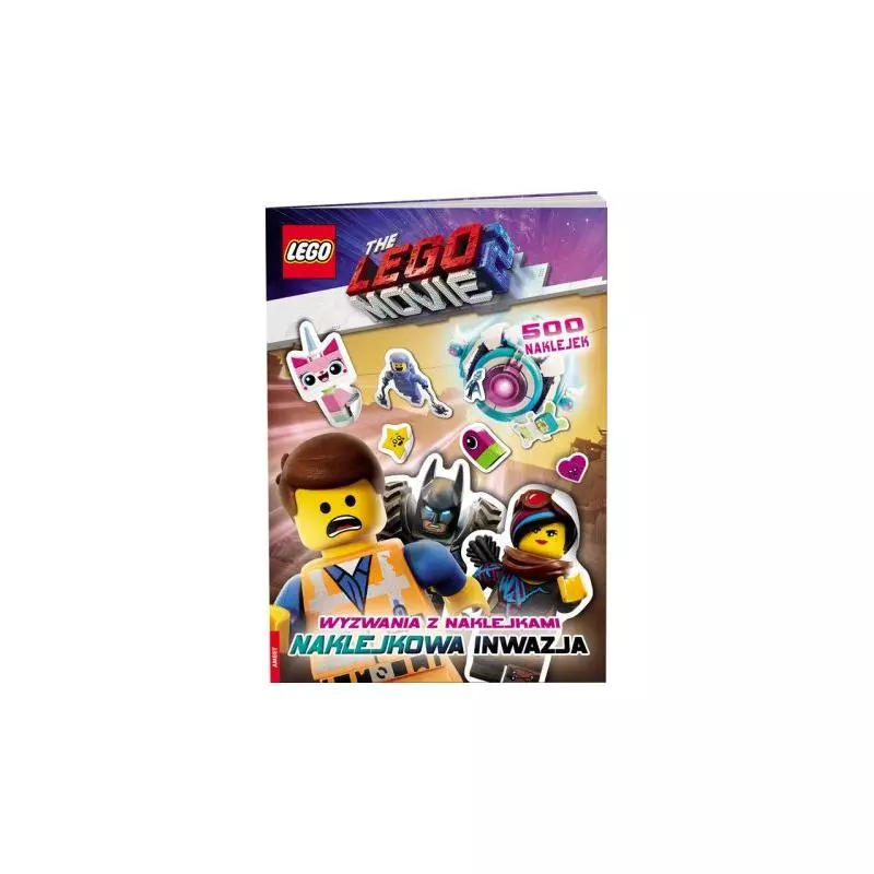 LEGO MOVIE 2 WYZWANIA Z NAKLEJKAMI NAKLEJKOWA INWAZJA 6+ - Ameet