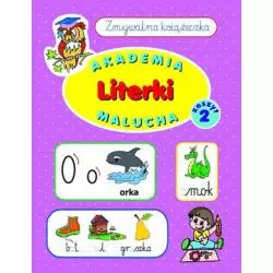 LITERKI. AKADEMIA MALUCHA. ZESZYT 2 ZE ZMYWALNYMI STRONAMI - Olesiejuk