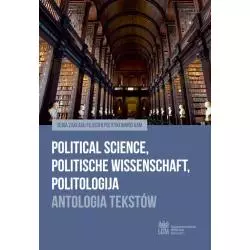 POLITICAL SCIENCE POLITISCHE WISSENSCHAFT POLITOLOGIJA ANTOLOGIA TEKSTÓW - Wydawnictwo Naukowe UAM
