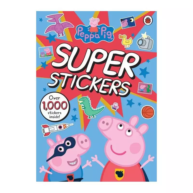 PEPPA PIG SUPER STICKERS ACTIVITY BOOK - Ladybird