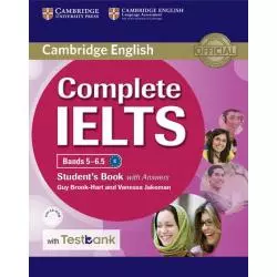 COMPLETE IELTS BANDS 5-6.5 STUDENTS BOOK WITH ANSWERS WITH CD-ROM WITH TESTBANK - Cambridge University Press