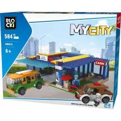 KLOCKI BLOCKI MYCITY MYJNIA 584 ELEMENTÓW 6+ - Icom