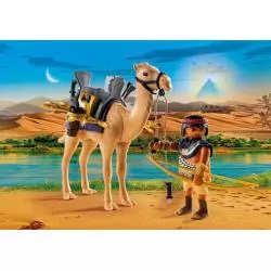 EGIPSKI WOJOWNIK Z WIELBŁĄDEM KLOCKI PLAYMOBIL HISTORY 5389 II GATUNEK - Playmobil