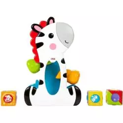 ZEBRA Z RUCHOMYMI KLOCKAMI FISHER-PRICE 6M+ II GATUNEK - Mattel