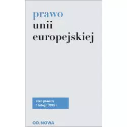 PRAWO UNII EUROPEJSKIEJ - od.nowa