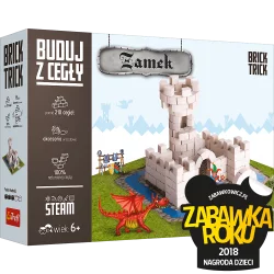 BRICK TRICK BUDUJ Z CEGŁY ZAMEK M 6+ - Trefl