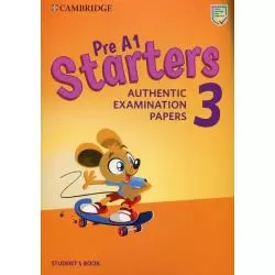 PRE A1 STARTERS 3 STUDENTS BOOK - Cambridge University Press