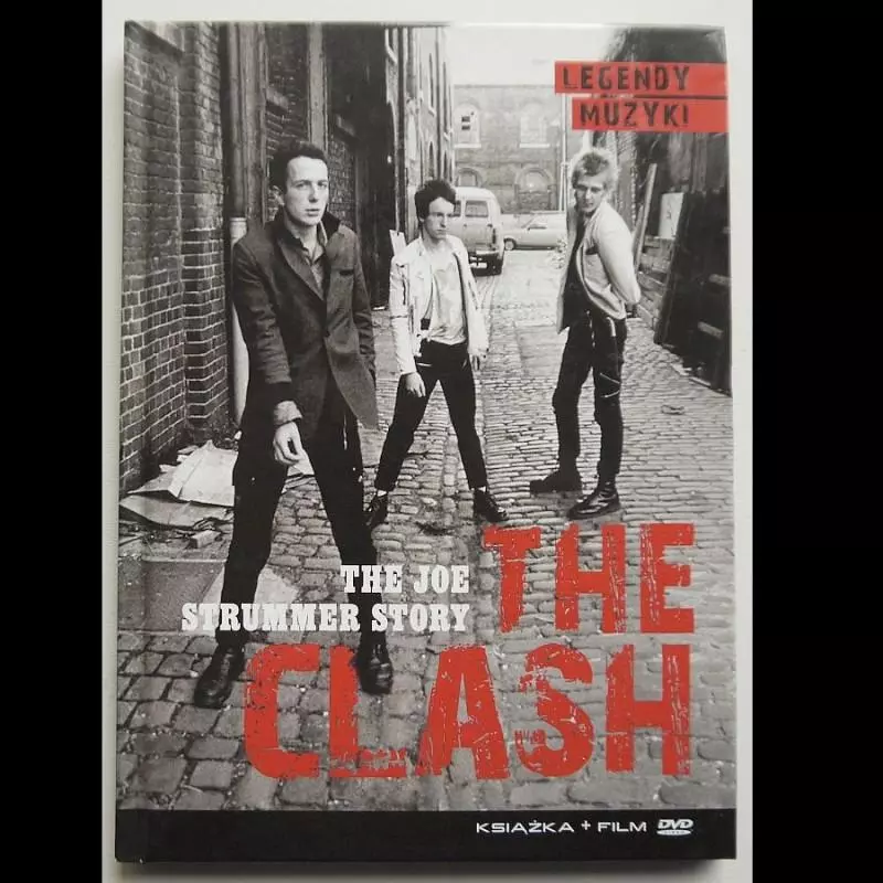 THE CLASH THE JOE STRUMMER STORY KSIĄŻKA + DVD PL - New Media Concept