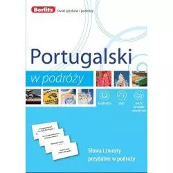 PORTUGALSKI W PODRÓŻY KSIĄŻKA + KARTY DO NAUKI SŁOWNICTWA + CD MP3 - Berlitz