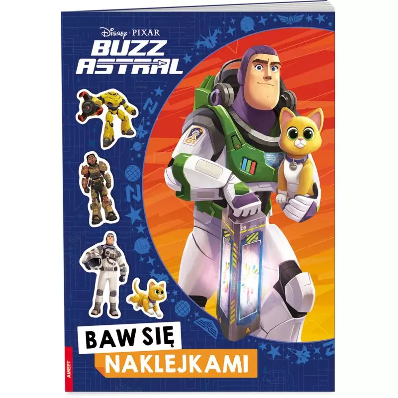 DISNEY PIXAR BUZZ ASTRAL. BAW SIĘ NAKLEJKAMI - Ameet