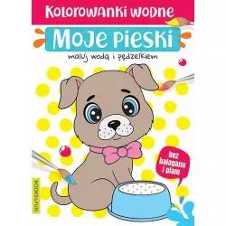 MOJE PIESKI. KOLOROWANKI WODNE - Books and Fun