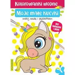 MOJE KUCYKI. KOLOROWANKI WODNE - Books and Fun