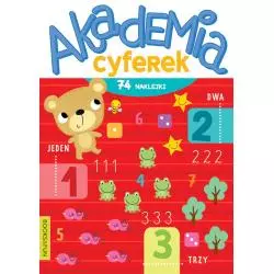 AKADEMIA CYFEREK. KSIĄŻECZKA Z NAKLEJKAMI - Books and Fun