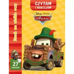 DISNEY PIXAR AUTA. STRACH MA WIELKIE OCZY. CZYTAM I NAKLEJAM - Olesiejuk