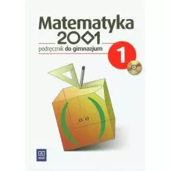 MATEMATYKA 2001 1 PODRĘCZNIK Z PŁYTĄ CD - WSiP