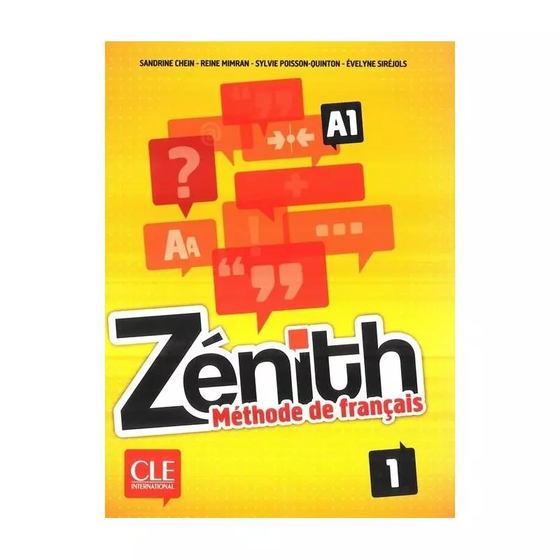 ZENITH 1 PODRĘCZNIK + DVD - Cle International