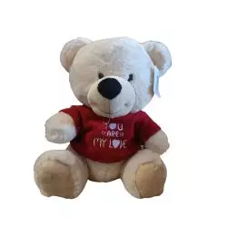 MASKOTKA MIŚ YOU ARE MY LOVE 30 CM - Panon