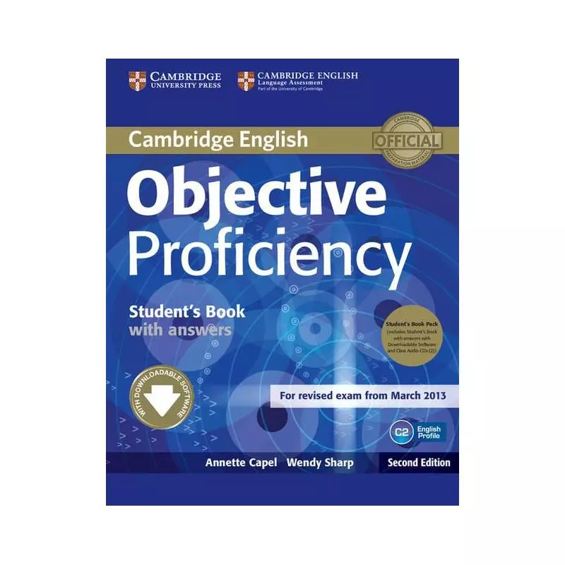 OBJECTIVE PROFICIENCY STUDENTS BOOK WITH ANSWERS + 2 X CD - Cambridge University Press