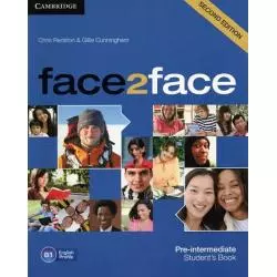 FACE2FACE PREINTERMEDIATE STUDENTS BOOK B1 - Cambridge University Press