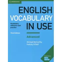 ENGLISH VOCABULARY IN USE ADVANCED WITH ANSWERS - Cambridge University Press