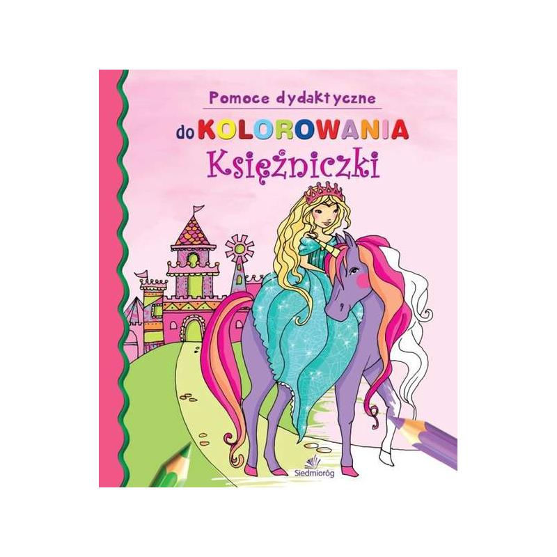 KSIĘŻNICZKI. POMOCE DYDAKTYCZNE DO KOLOROWANIA