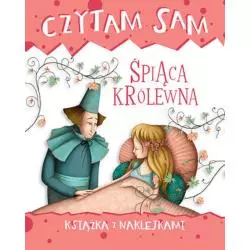 ŚPIĄCA KRÓLEWNA. CZYTAM SAM. KSIĄŻKA Z NAKLEJKAMI - Olesiejuk