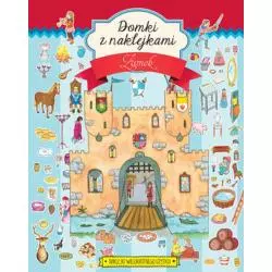 ZAMEK. DOMKI Z NAKLEJKAMI WIELOKROTNEGO UŻYTKU - Olesiejuk