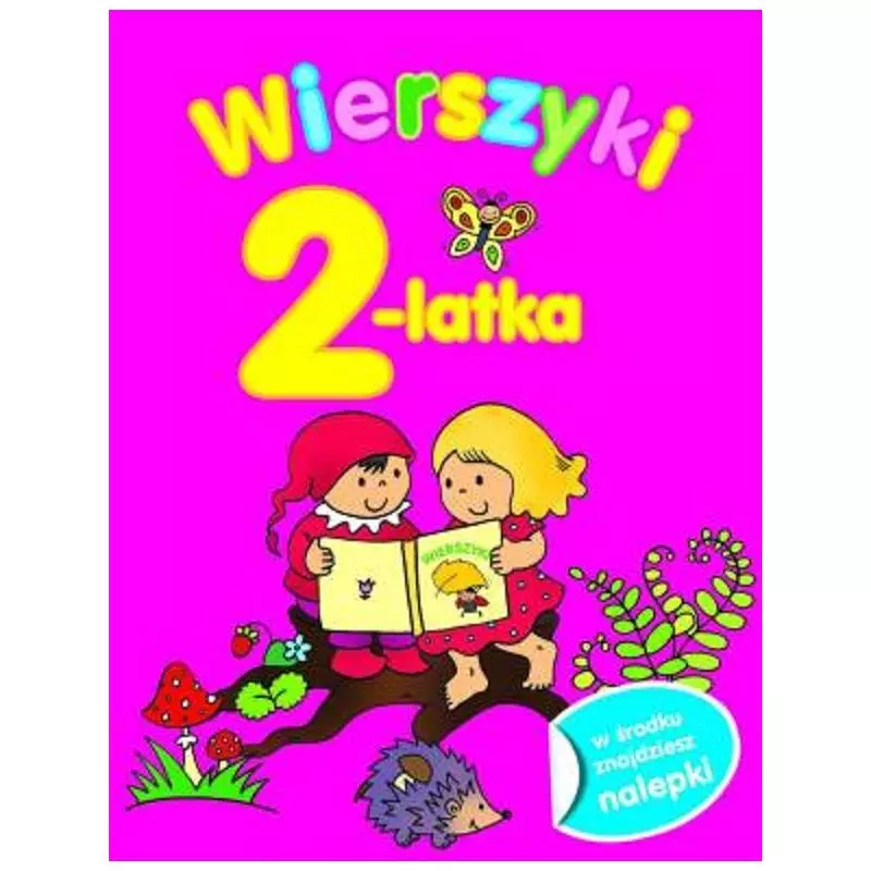 WIERSZYKI 2-LATKA. KSIĄŻECZKA Z NALEPKAMI - Olesiejuk