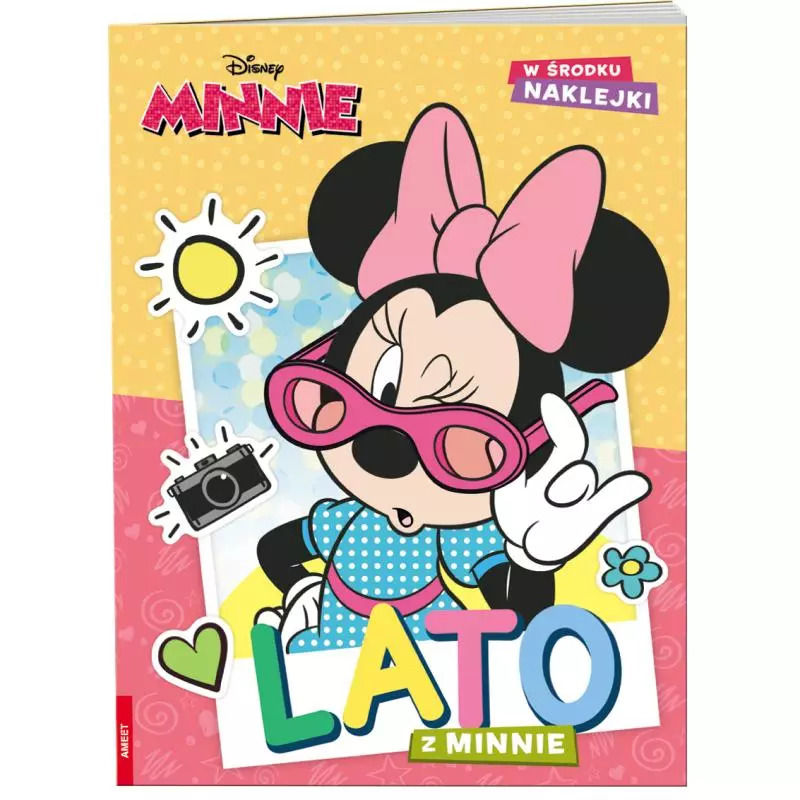 MINNIE. LATO Z MINNIE. KSIĄŻECZKA Z NAKLEJKAMI - Ameet