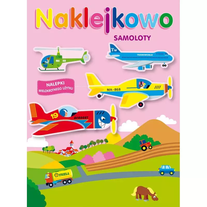 NAKLEJKOWO SAMOLOTY - Olesiejuk