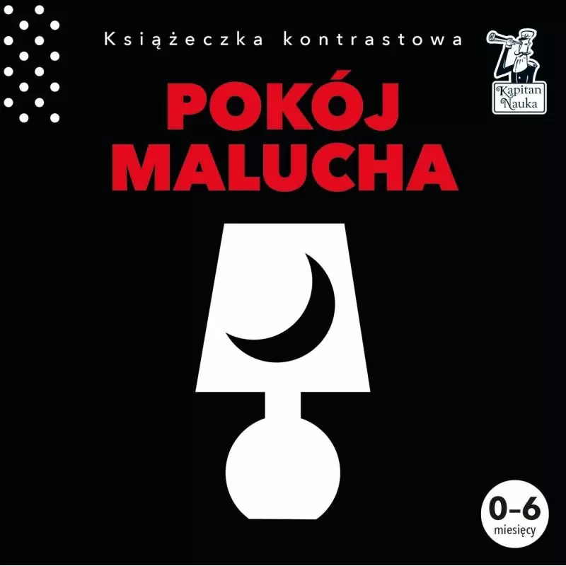 POKÓJ MALUCHA. KSIĄŻECZKA KONTRASTOWA 0-6M - Edgard