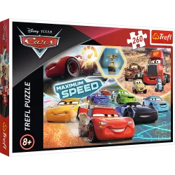 AUTA CARS GALA ZWYCIĘZCÓW PUZZLE 260 ELEMENTÓW DISNEY 8+ - Trefl