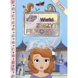 DISNEY JEJ WYSOKOŚĆ ZOSIA. WIELKI ZESZYT FILMOWY Z NAKLEJKAMI - HarperCollins