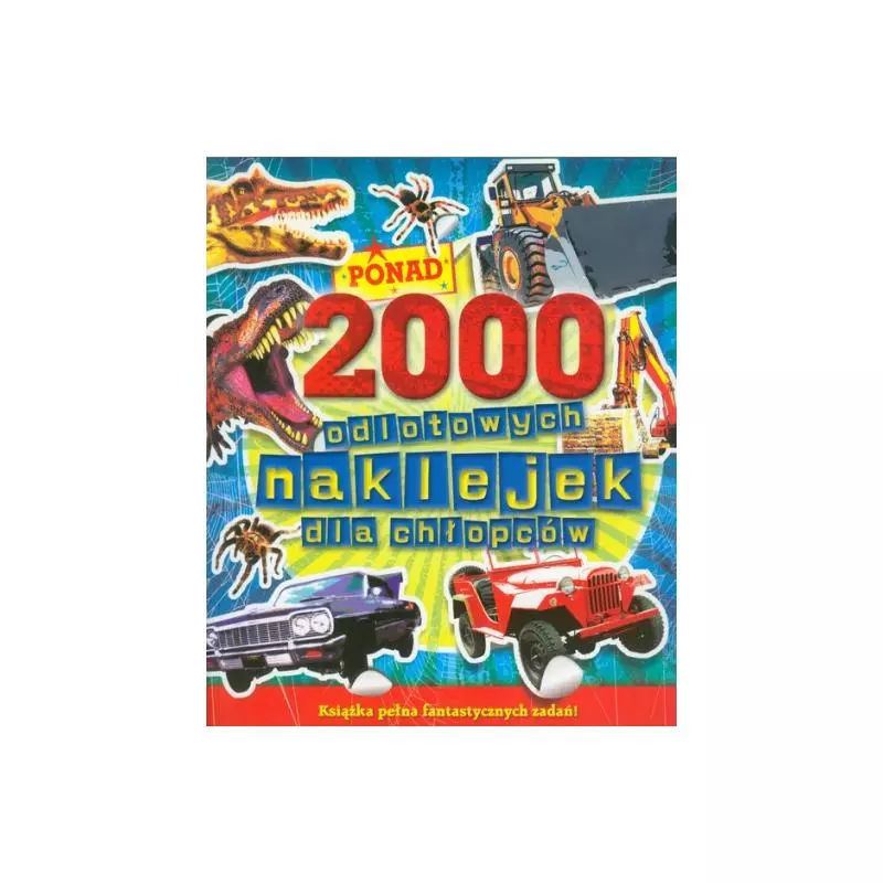 2000 ODLOTOWYCH NAKLEJEK DLA CHŁOPCÓW - Olesiejuk