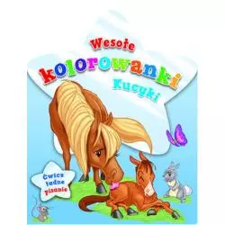 KUCYKI. WESOŁE KOLOROWANKI - Olesiejuk