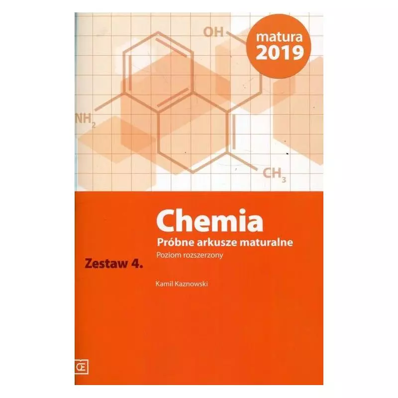 CHEMIA. PRÓBNE ARKUSZE MATURALNE ZESTAW 4 POZIOM ROZSZERZONY - Pazdro