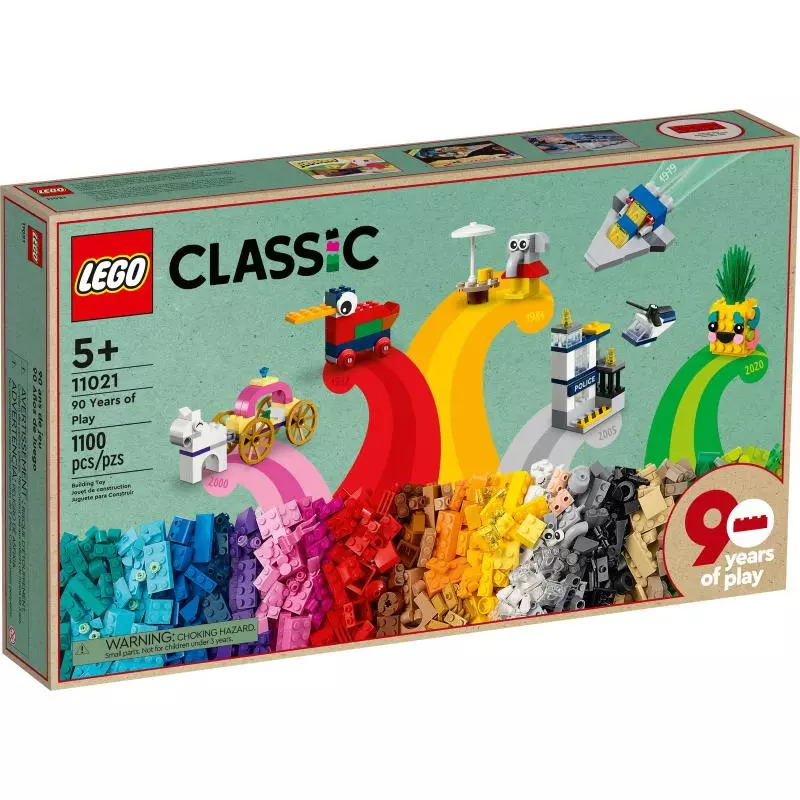 90 LAT ZABAWY LEGO CLASSIC 11021 - Lego