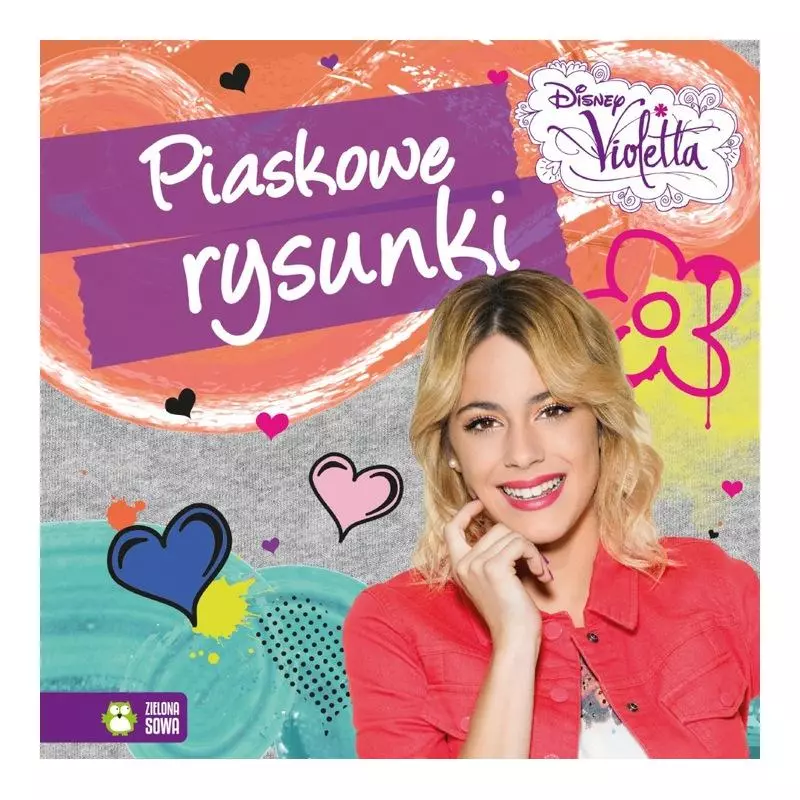 DISNEY VIOLETTA. PIASKOWE RYSUNKI II GATUNEK - Zielona Sowa