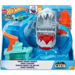 HOT WHEELS TOR CITY ROBOREKIN Z SAMOCHODEM HOT WHEELS COLOUR SHIFTER 5+ - Mattel
