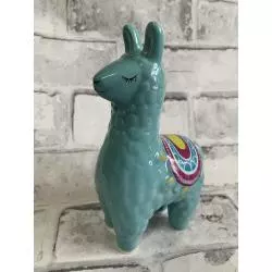 FIGURKA CERAMICZNA LAMA - Panon