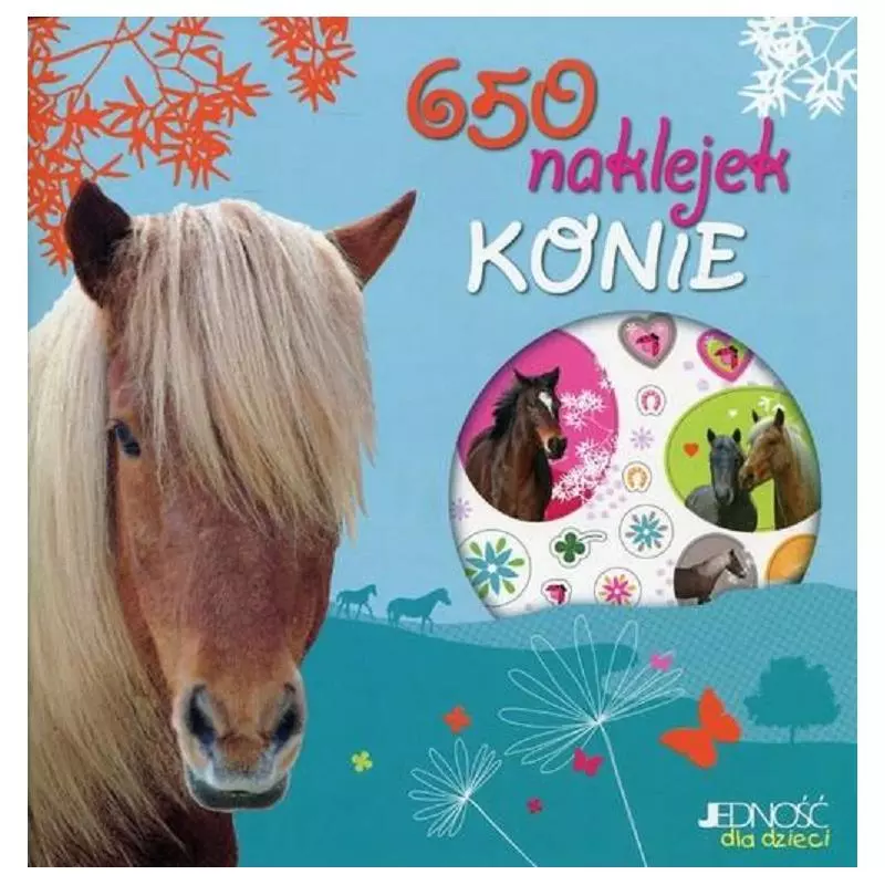 KONIE. 650 NAKLEJEK - Jedność